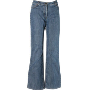 90s Y2K VINTAGE PIAZZA SEMPIONE Jeans 10 31x31.5 Straight Wide‎ Leg Mid Rise